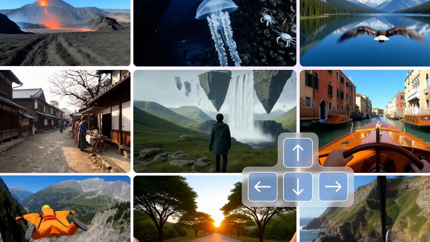 Google DeepMind Genie 3 interactive generated worlds